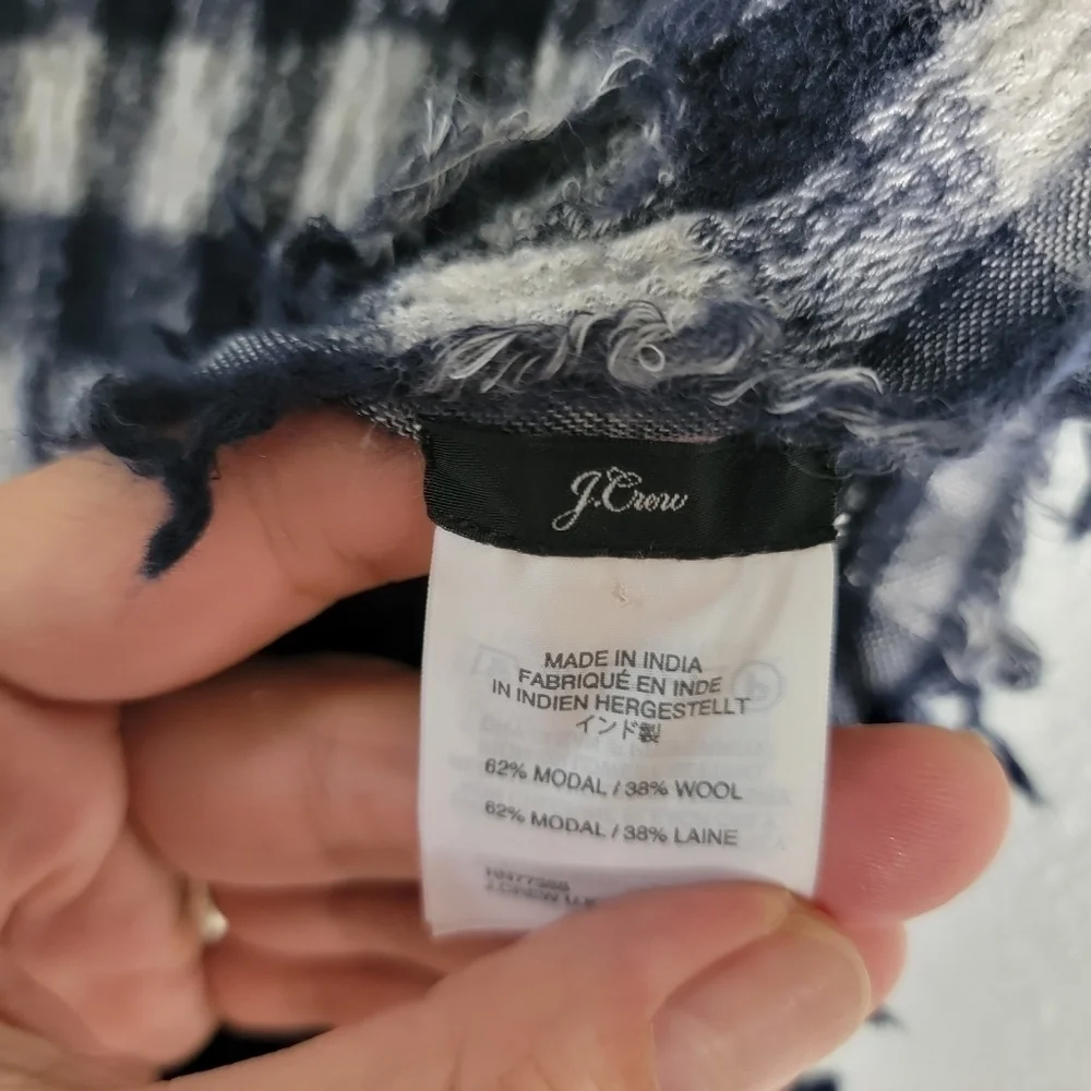 J. Crew wool blend scarf